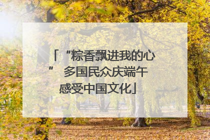 “粽香飘进我的心” 多国民众庆端午感受中国文化