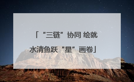 “三链”协同 绘就水清鱼跃“星”画卷
