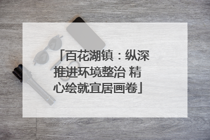 百花湖镇：纵深推进环境整治 精心绘就宜居画卷