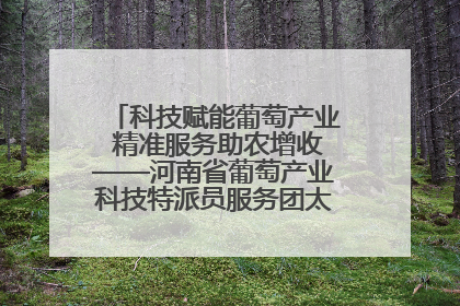科技赋能葡萄产业 精准服务助农增收——河南省葡萄产业科技特派员服务团太康县科技服务纪实