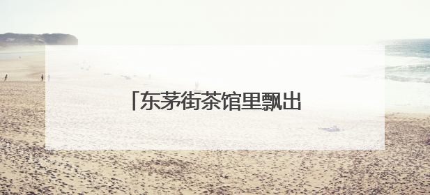 东茅街茶馆里飘出“童年的歌谣”