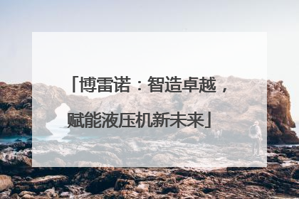 博雷诺：智造卓越，赋能液压机新未来