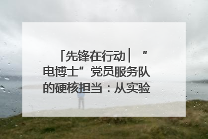 先锋在行动 ▏“电博士”党员服务队的硬核担当：从实验室到抗洪一线