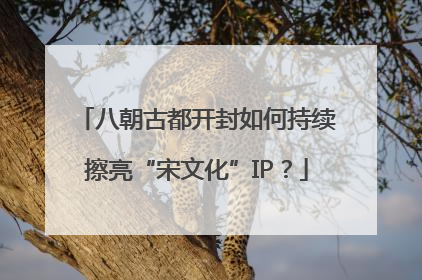 八朝古都开封如何持续擦亮“宋文化”IP？