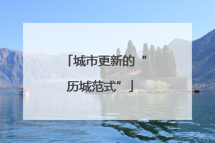 城市更新的“历城范式”