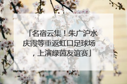 名宿云集！朱广沪水庆霞等重返虹口足球场，上演绿茵友谊赛