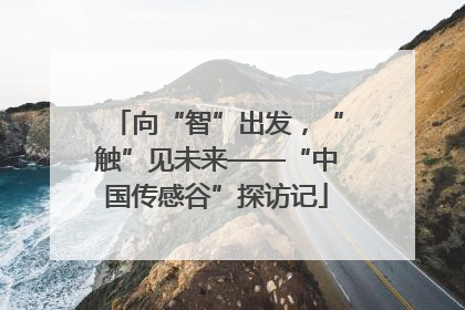 向“智”出发，“触”见未来——“中国传感谷”探访记