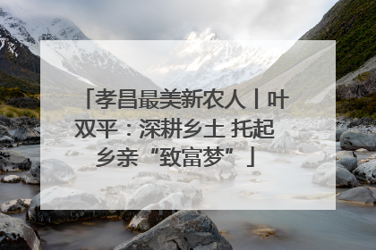 孝昌最美新农人丨叶双平：深耕乡土 托起乡亲“致富梦”