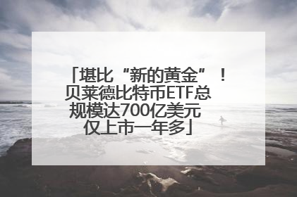 堪比“新的黄金”！贝莱德比特币ETF总规模达700亿美元 仅上市一年多