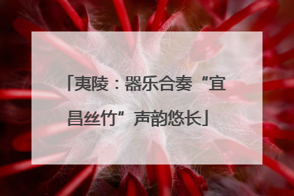 夷陵：器乐合奏“宜昌丝竹”声韵悠长