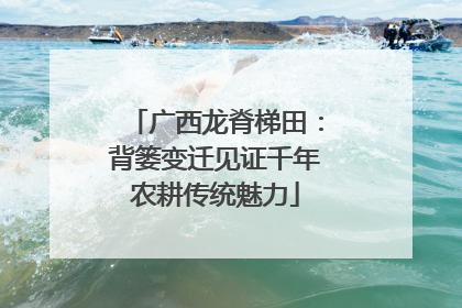 广西龙脊梯田：背篓变迁见证千年农耕传统魅力