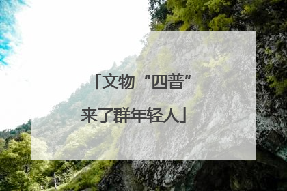 文物“四普”来了群年轻人