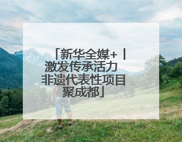 新华全媒+丨激发传承活力 非遗代表性项目聚成都