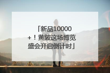 新品10000+！黄陂这场博览盛会开启倒计时