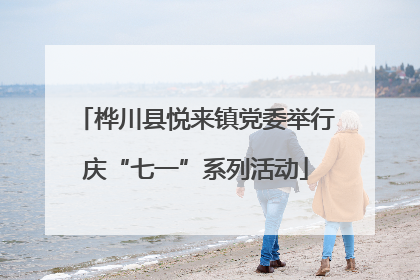 桦川县悦来镇党委举行庆“七一”系列活动