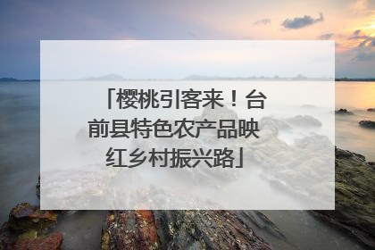 樱桃引客来！台前县特色农产品映红乡村振兴路