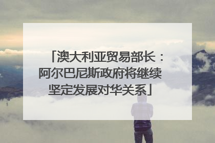 澳大利亚贸易部长：阿尔巴尼斯政府将继续坚定发展对华关系