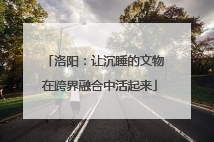 洛阳：让沉睡的文物在跨界融合中活起来