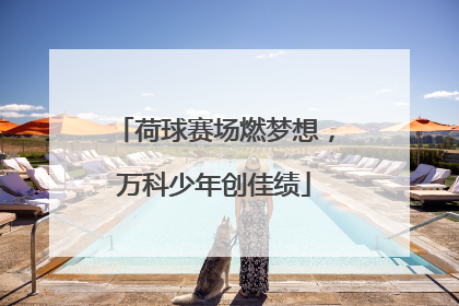 荷球赛场燃梦想，万科少年创佳绩