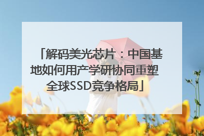 解码美光芯片：中国基地如何用产学研协同重塑全球SSD竞争格局