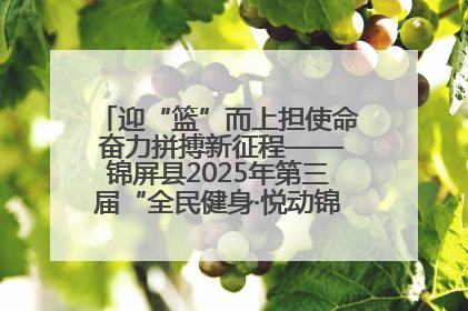 迎“篮”而上担使命 奋力拼搏新征程——锦屏县2025年第三届“全民健身·悦动锦屏”篮球赛圆满闭幕