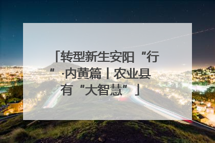 转型新生安阳“行”·内黄篇丨农业县有“大智慧”