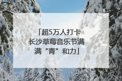 超5万人打卡 长沙草莓音乐节满满“青”和力