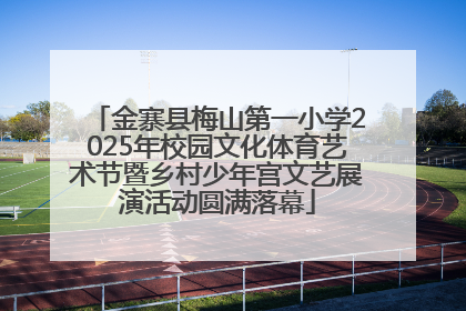 金寨县梅山第一小学2025年校园文化体育艺术节暨乡村少年宫文艺展演活动圆满落幕