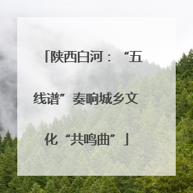 陕西白河：“五线谱”奏响城乡文化“共鸣曲”