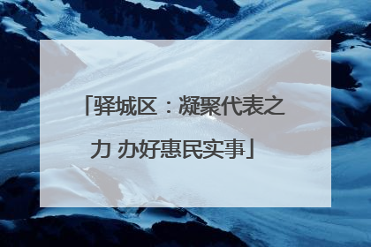 驿城区：凝聚代表之力 办好惠民实事