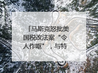 马斯克怒批美国税改法案“令人作呕”，与特朗普早生嫌隙？｜国际识局
