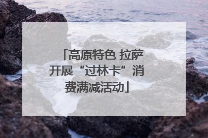 高原特色 拉萨开展“过林卡”消费满减活动