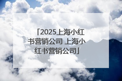 2025上海小红书营销公司 上海小红书营销公司