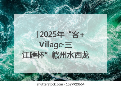 2025年“客+Village·三江匯杯”赣州水西龙舟文化节圆满落幕
