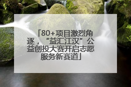 80+项目激烈角逐，“益汇江汉”公益创投大赛开启志愿服务新赛道